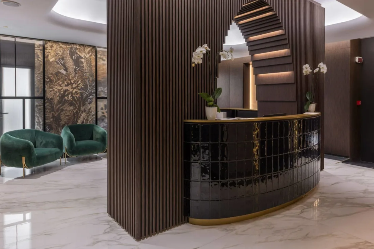 Lucia Magnani Health Clinic Health Spa reception